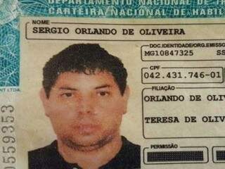 Sérgio foi morto hoje perto de Bela Vista, na fronteira com o Paraguai (Foto: Reprodução)