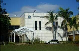Sede do Ministério Público Estadual de MS, em Campo Grande (Foto: arquivo) 