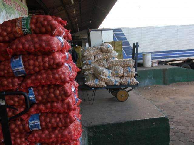 Cargas n&atilde;o chegam e j&aacute; faltam itens b&aacute;sicos nos mercados