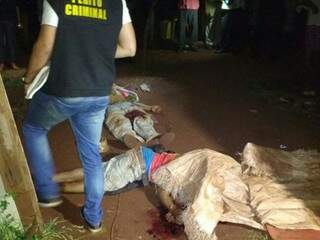 Amigos foram mortos com golpes de facão na Aldeia Bororó. (Foto: Adilson Domingos)