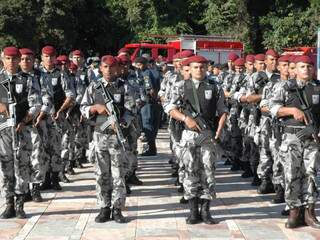 Força Nacional atua em MS desde fevereiro do ano passado. (Foto: Arquivo)