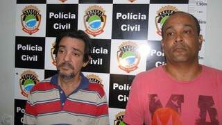 luiz Cláudio e Cézar passaram por 30 cidades aplicando o golpe em mais de 100 pessoas (Foto: Divulgação/PC)