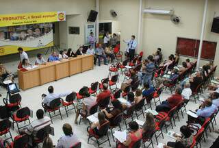 Fiems se antecipou a anúncio do programa de escolas técnicas em encontro na Fetems. (Foto: Divulgação/Fiems)