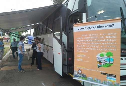 Ponta Por&atilde; receber&aacute; pela primeira vez o &ocirc;nibus da Justi&ccedil;a Itinerante