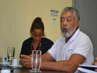 Alair Fernando, um dos fundadores do grupo (Foto: Taynara Menezes) 