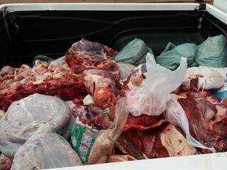Carne seria comercializada em açougues. (Foto: Divulgação)