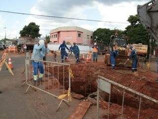 Come&ccedil;a segunda frente de drenagem em obra de recapeamento da Bandeirantes