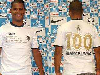 No ano passado, Marcelinho foi embaixador do Corinthians no ano do centenário. (Foto: GloboEsporte.com)