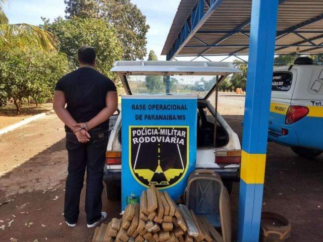 Traficante &eacute; preso com carga de maconha que seria levada para o Esp&iacute;rito Santo