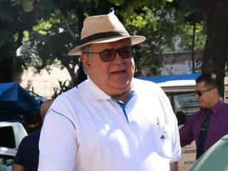 Carlos Marun durante visita a obras na Capital (Foto: Henrique Kawaminami/Arquivo)