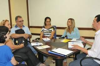 Comissão da UFMS fez primeira reunião na semana passada (Divulgação - UFMS)