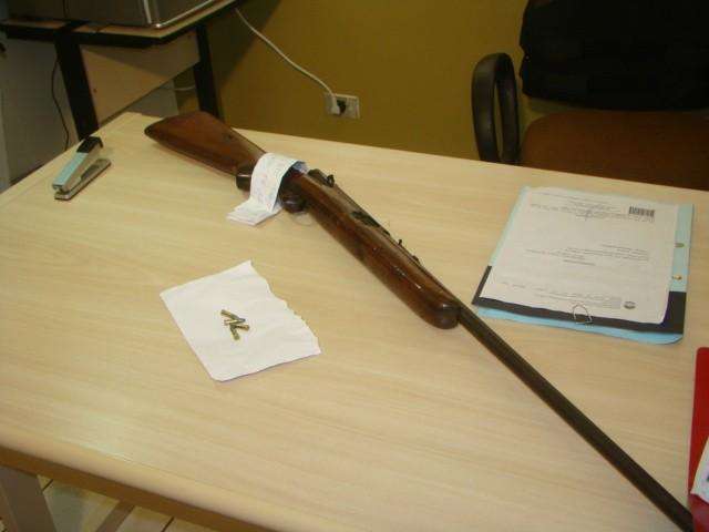 Espingarda &eacute; encontrada na casa do fazendeiro que matou &iacute;ndio