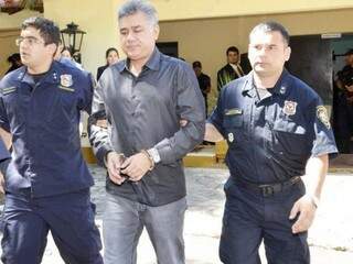 Jarvis Gimenez Pavão está condenado a 17 anos de prisão por tráfico no Rio Grande do Sul (Foto: ABC Color)