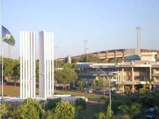 Campus da UFMS em Campo Grande. (Foto: Arquivo/Campo Grande News)