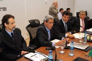 Governador de Mato Grosso do Sul participa de reunião do Codesul na capital paranaense (Foto: Divulgação)