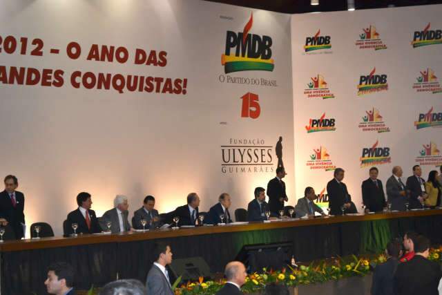  Filiados de MS v&atilde;o em caravana ao F&oacute;rum Nacional do PMDB em Bras&iacute;lia