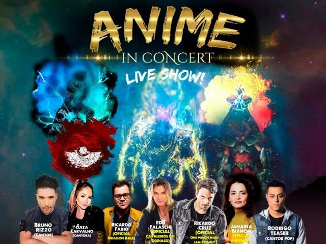 Anime in Concert Live Show &eacute; espet&aacute;culo de nostalgia para todos