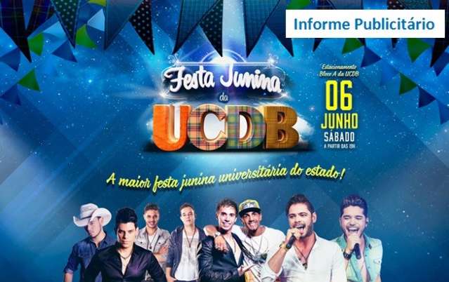 Se cadastre e concorra a ingressos para a Festa Junina da UCDB