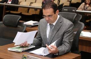 O deputado estadual Felipe Orro (PSDB) durante sessão da Assembleia. (Foto: Divulgação)