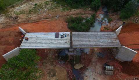 Governo garante R$ 2,6 milhões para pontes de concreto em Dois Irmãos