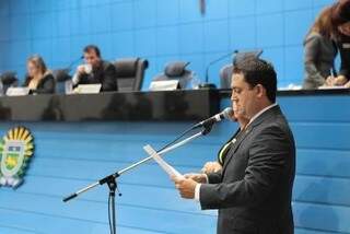 A vinda de Osvane vai fortalecer o PT do B que passa a ter 3 deputados&quot;, diz Márcio Fernandes(Foto: Marco Miatelo)