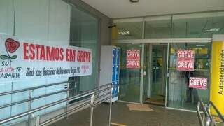 Agências bancárias não abrem hoje em Dourados e outras 12 cidades da região (Foto: Divulgação)