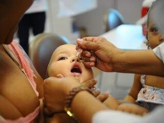 MS tem 5 cidades com imunização abaixo do ideal contra paralisia infantil