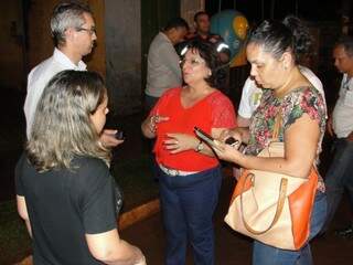 A secretária Janete Lins e equipe foram ao local socorrer as vítimas (Foto: Daniel Machado)