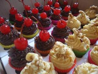 Os cupcakes são os mais pedidos. (Foto: reprodução facebook)