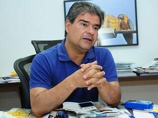 Nelsinho Trad, ex-prefeito de Campo Grande, vai percorrer o Estado para reestruturar o PTB (Foto: Arquivo)