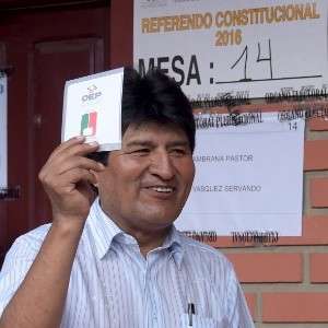 Tribunal Eleitoral confirma vitória do não no referendo da Bolívia