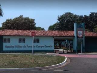 Fachada do Hospital Militar na Avenida Duque de Caxias. (Foto: Arquivo) 