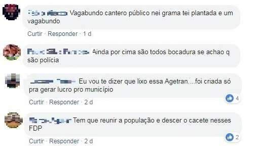 Agente gravado enquanto aplicava multas &eacute; amea&ccedil;ado e aciona Pol&iacute;cia