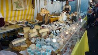 Os queijos em feira na região metropolitana.