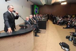 Auditório da Câmara Federal ficou lotado no 1º encontro do PSDB após as eleições (Foto: Divulgação/Alexssandro Loyola)