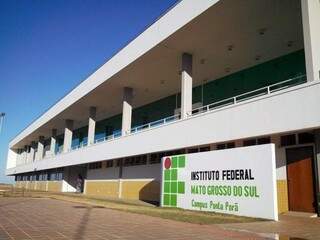 Campus do Instituto Federal de Ponta Porã (Foto: IFMS/Divulgação) 