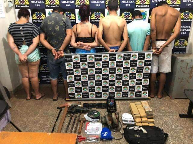Pol&iacute;cia prende grupo que iria furtar ag&ecirc;ncia banc&aacute;ria nesta sexta-feira 