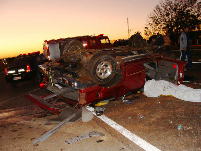  Neto do secret&aacute;rio de obras de Bataguassu morre ap&oacute;s capotar camionete