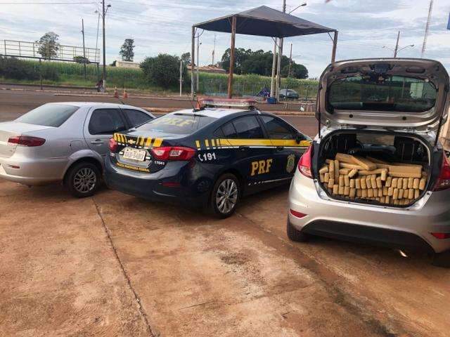 PRF prende batedora e &ldquo;cavalo doido&rdquo; com 617 quilos de maconha