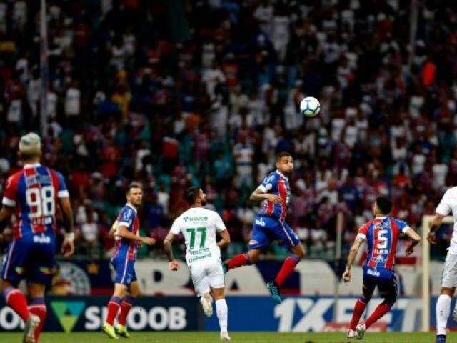 Chapecoense sai na frente, mas Bahia alcan&ccedil;a empate de 1 a 1 