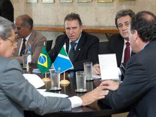 Governador e bancada estiveram hoje reunidos com ministro da Integração, em Brasília.