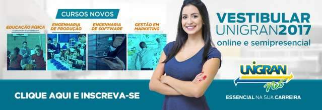 Unigran Net oferece novos cursos semipresenciais no Bairro Universit&aacute;rio