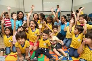Educação acolhedora no CECAMP começa na Educação Infantil. (Foto: Marcos Ermínio)