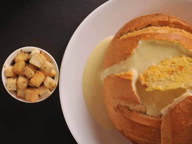 Creme de queijo &eacute; especialidade boa de testar antes do frio ir embora