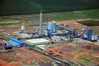Empresa localizada em Três Lagoas aumentou em 5% a venda de celulose no ano. (Foto: Fibria)
