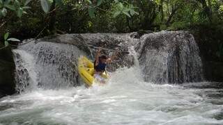 Rafting é um dos vários esportes de aventura praticados em Bonito (Foto: Assessoria/Divulgação)