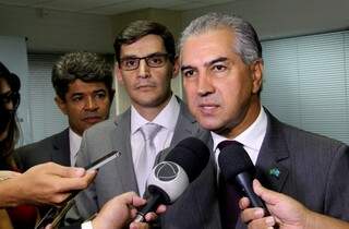 Reinaldo participa de encontros com os demais governadores, em Brasília (Foto: Chico Ribeiro - Assessoria)