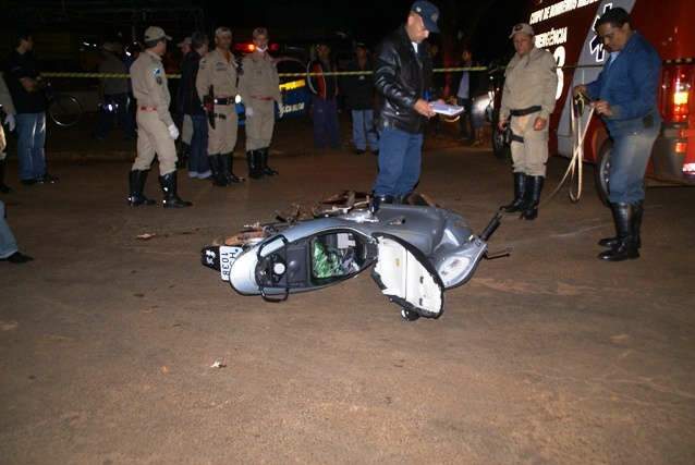 Jovem morre em acidente no centro de Dourados