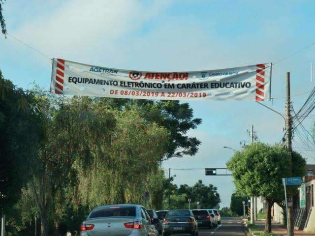 Mais seis radares voltam a multar a partir de s&aacute;bado em Campo Grande