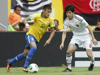 Neymar tem bom retrospecto em duelos contra o Japão na Seleção Brasileira (Foto: Rafael Ribeiro/CBF)